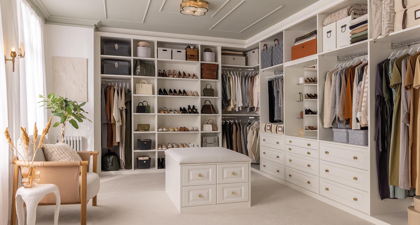 Luxury Walk-In Closet Suite